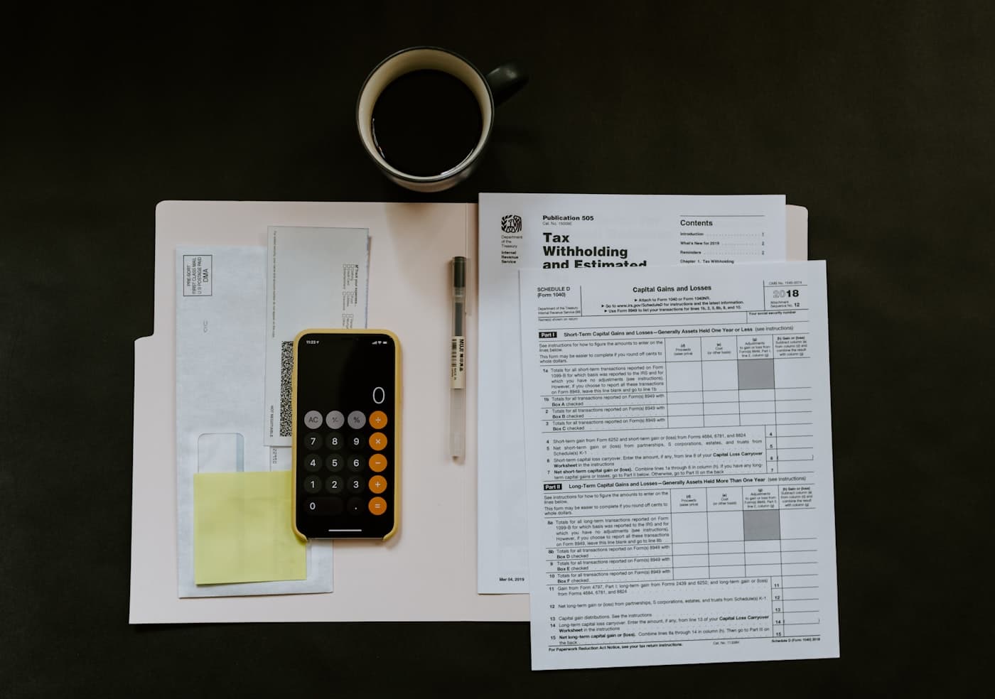 Documents comptables et déclarations fiscales